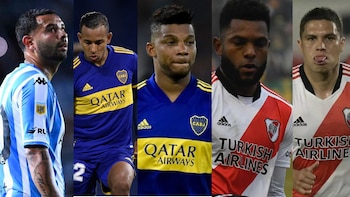 Los futbolistas colombianos que actúan