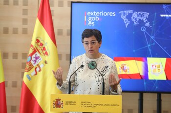 La ministra de Asuntos Exteriores,