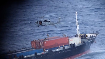 Tensión en Medio Oriente: fuerzas estadounidenses abordaron un buque sospechoso de dirigirse a un puerto iraní