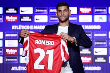 El defensor ya fue presentado en el Atlético de Madrid (EFE/ Chema Moya)