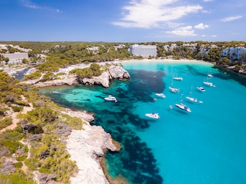 Cala Galdana, en Menorca.
