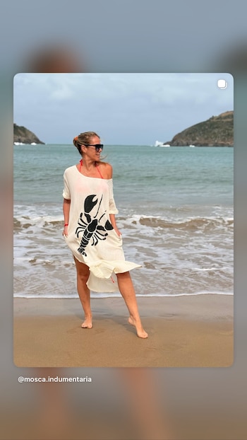 Marcela Baños en Buzios