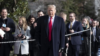 Trump reivindica la cooperación de