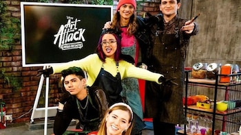 Integrantes mexicanos de 'Art Attack: