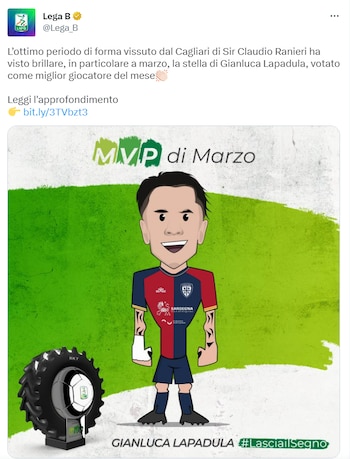 Serie B premió a Gianluca