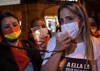 Carolina Ribera Áñez, hija de