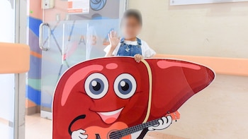 Kayla, una niña de Chepén,