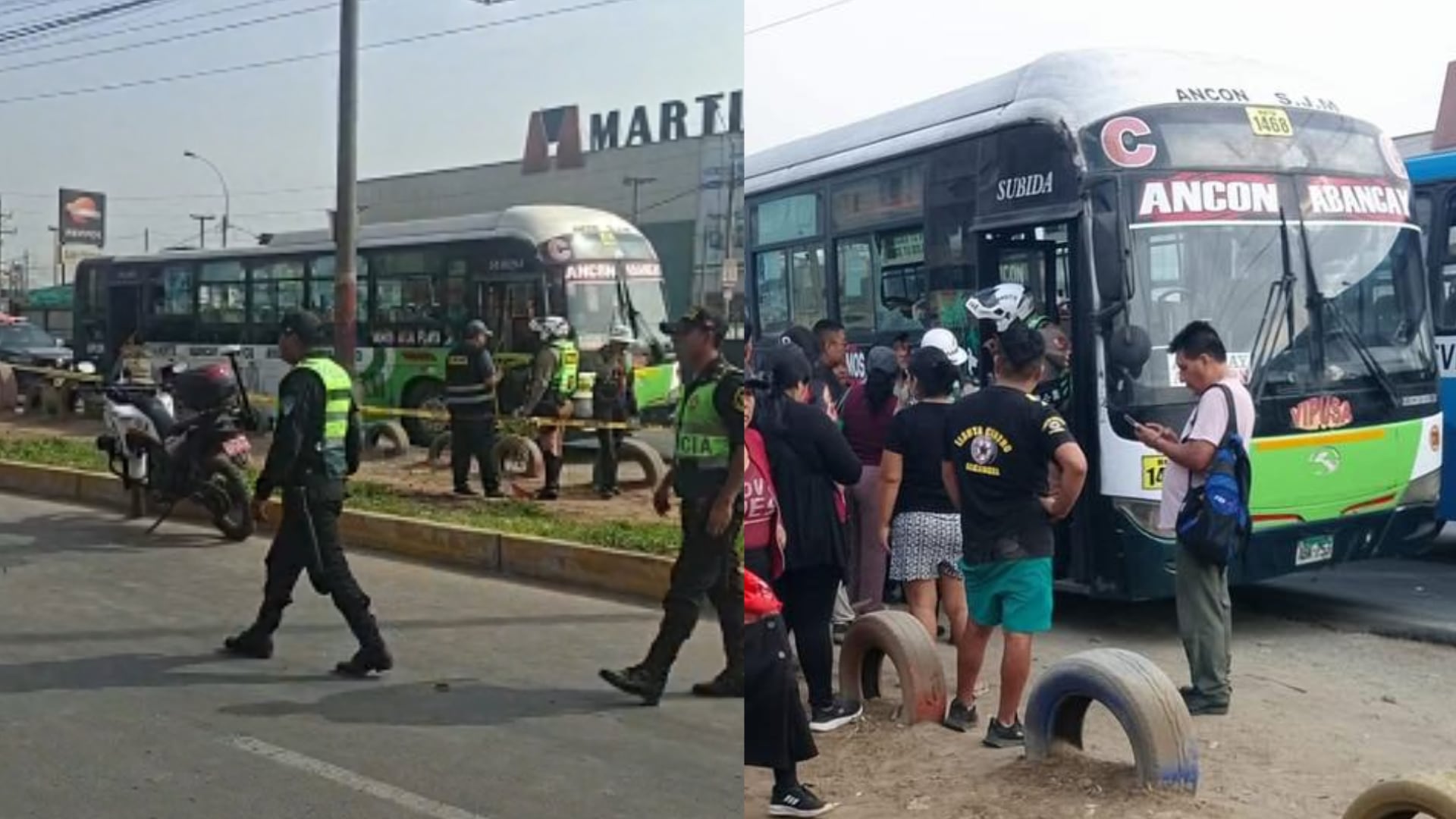 Ataque a bus de Vipusa en Puente Piedra cuando iba lleno de pasajeros| Radar Puentepedrino