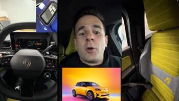 Ángel Gaitán subido a un