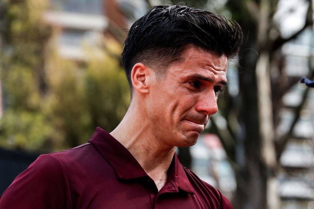 Federico Coria quedó eliminado en la segunda ronda del Challenger de Buenos Aires y encendió las alarmas sobre un supuesto retiro (Crédito: Prensa Challenger Buenos Aires )