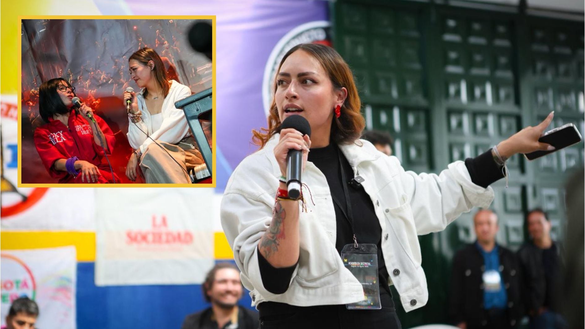 ‘Lalis’ explicó el polémico video con ‘Macafolla’ en el que habrían insultado a los menores reclutados por las extintas Farc: “Les pido rigurosidad”