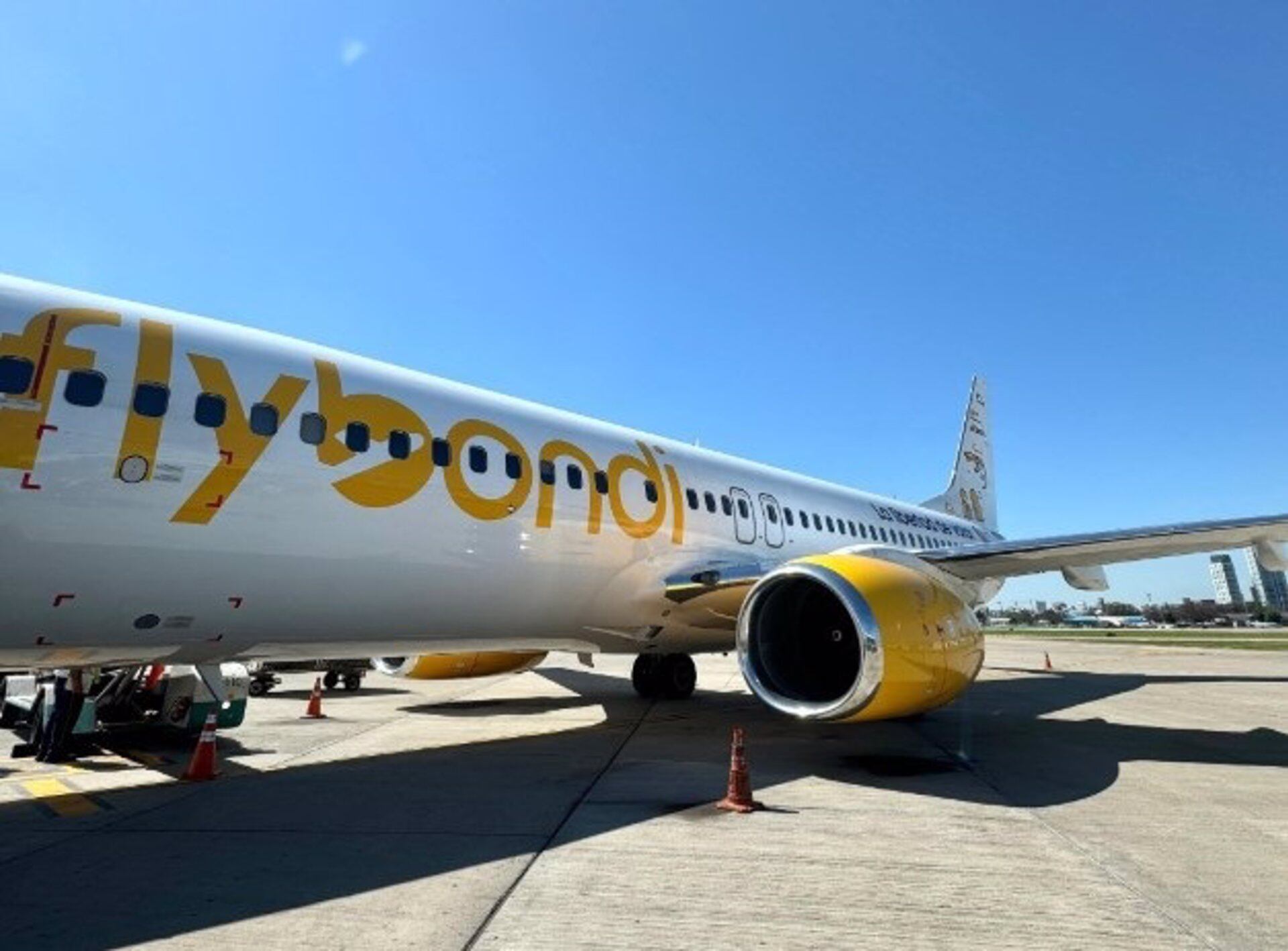 La 'low cost' Flybondi opera en Argentina desde 2018