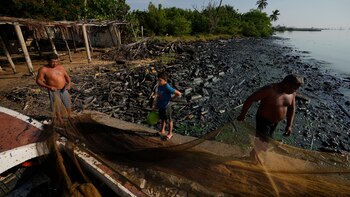 Fotos: derrames de petróleo y