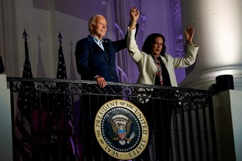Joe Biden respaldó a Kamala