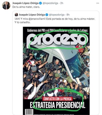 Jenaro Villamil contra López Dóriga