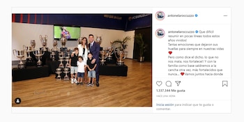 el mensaje de Anto Roccuzzo sobre el adiós de Messi