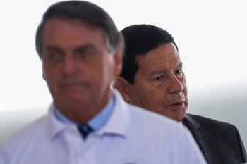 El vicepresidente brasileño Hamilton Mourao