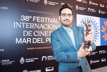 El director español junto a