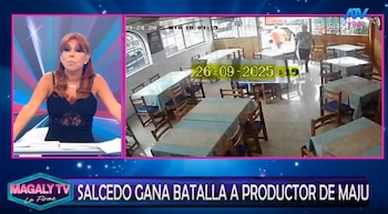 Gustavo Salcedo: Fiscalía dispone archivo de denuncia por presunto reglaje, acoso y homicidio en grado de tentativa. Captura: Magaly TV La Firme.