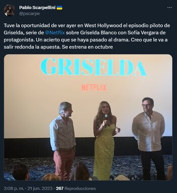 Varios periodistas que pudieron ver