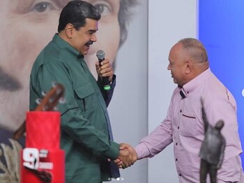 Nicolás Maduro y Diosdado Cabello