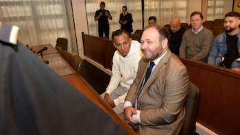 Villa y su abogado Martín