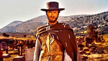 Clint Eastwood en 'Por un puñado de dólares'