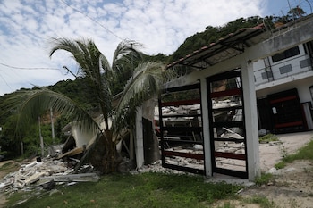 Hubo varios daos tras el sismo (Foto: REUTERS/Edgard Garrido)