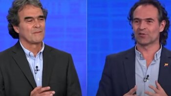 Sergio Fajardo y Federico Gutiérrez