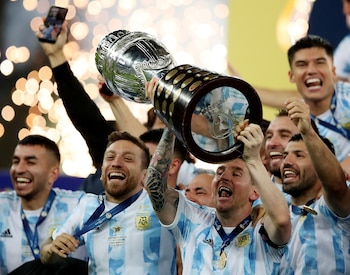 Argentina levanta la Copa América
