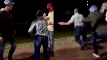 Der junge Mann, der in