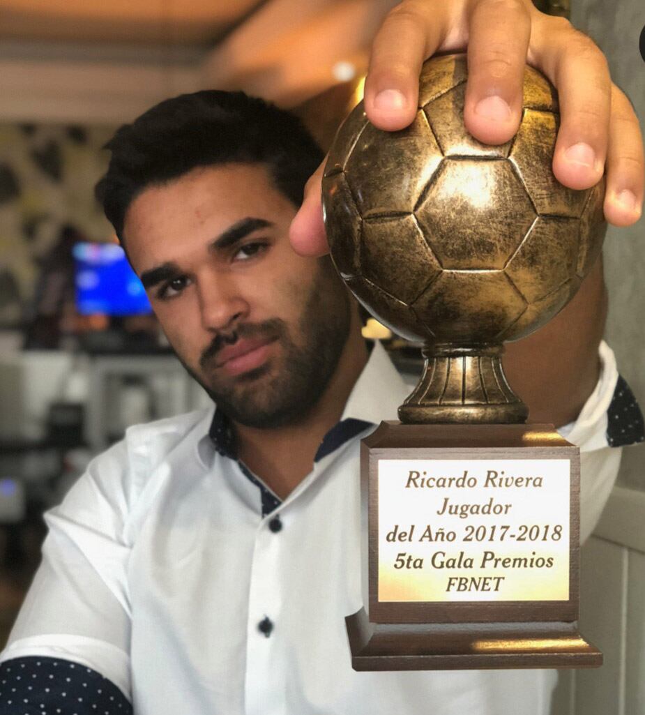 Rivera es el goleador histórico de Puerto Rico