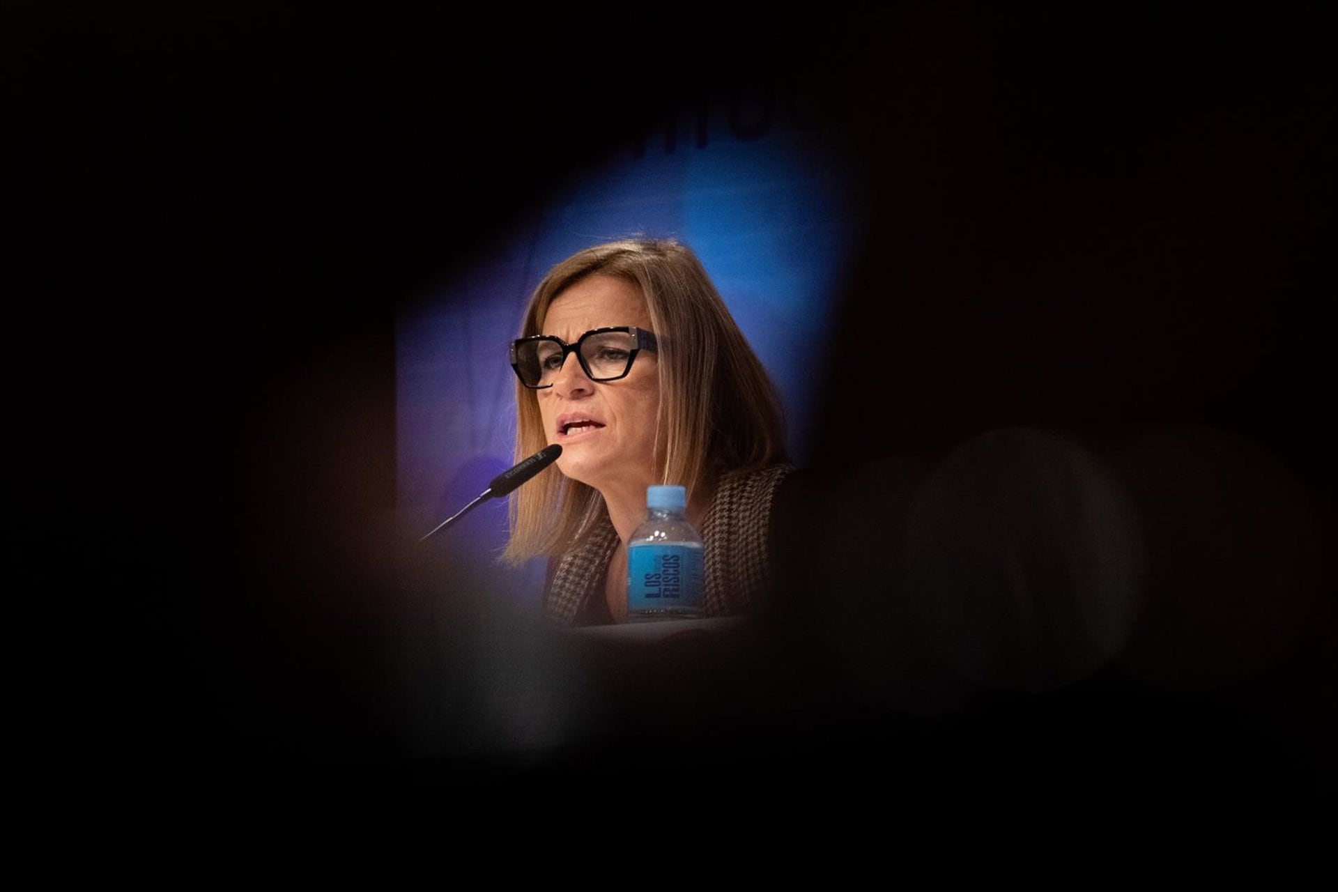 07/11/2025 La secretaria de Igualdad del PSOE, Pilar Bernabé, interviene en el III Congreso Internacional de Feministas Socialistas, a 7 de noviembre de 2025, en Madrid (España). Con el lema