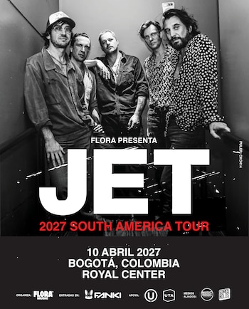 La banda se presentará en Colombia el 10 de abril de 2027 en el Teatro Royal Center de Bogotá - crédito cortesía Flora Music