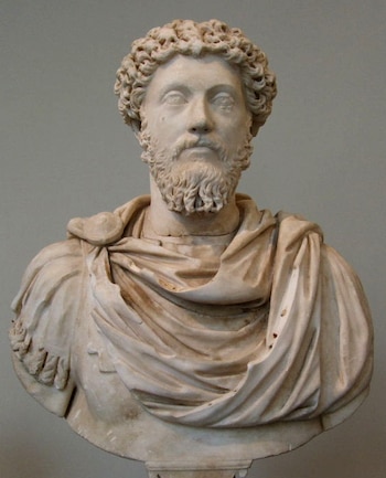 Busto de Marco Aurelio.