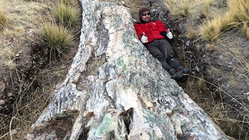 Uno de los científicos al