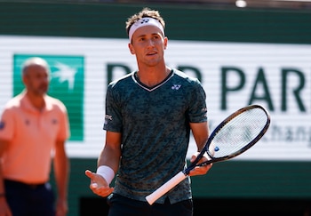 Casper Ruud se vio superado