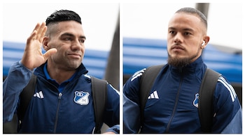 Radamel Falcão García e Leonardo