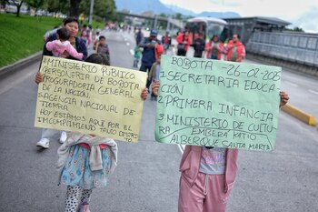 Las autoridades activaron rutas de