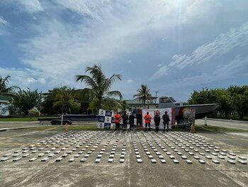 Las dosis de cocaína iban