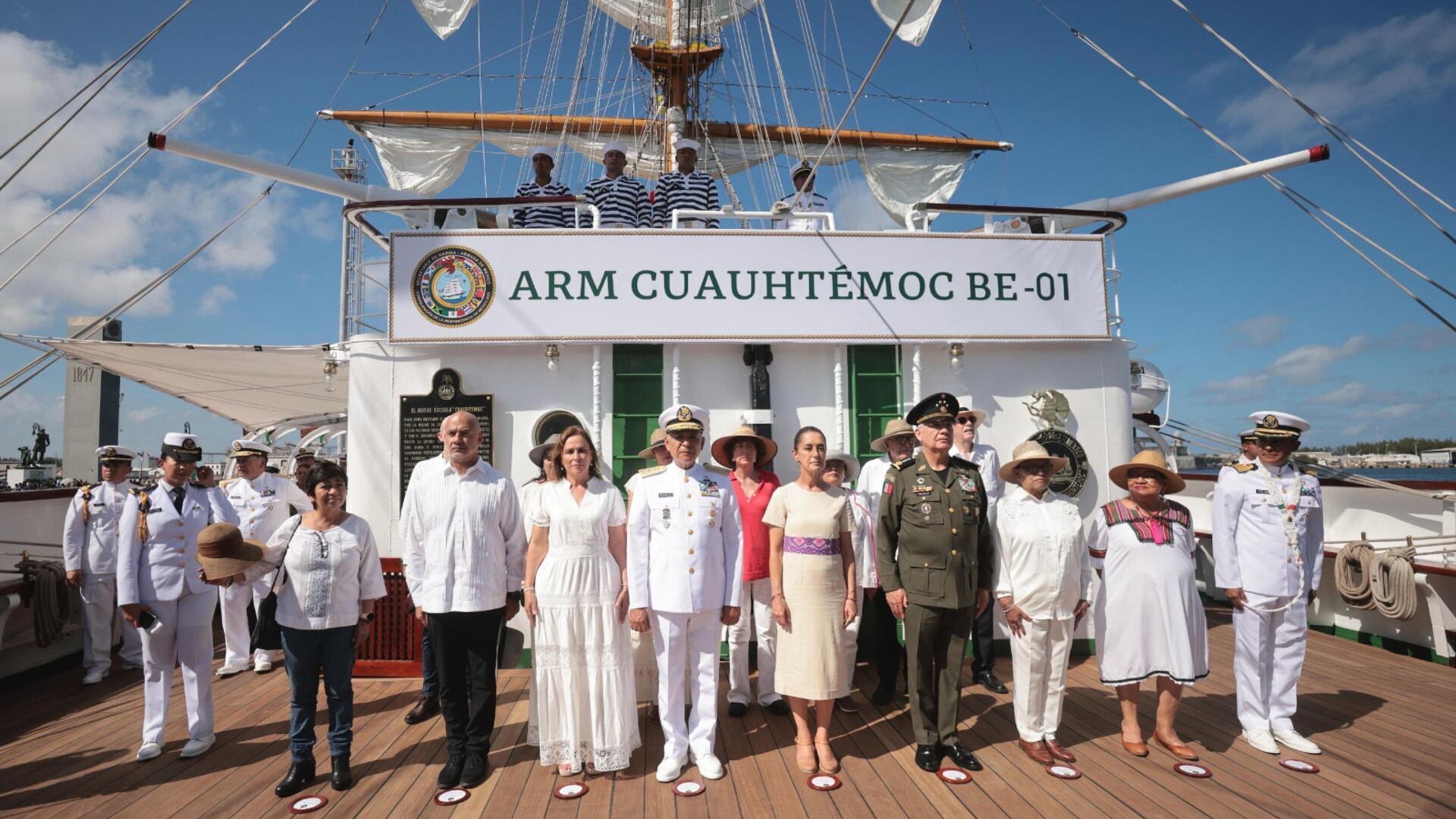 La embarcación arribó al Puerto de Veracruz este domingo 23 de noviembre | Semar