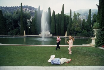 Lily Safra con Mikki Sarofim