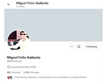 Twitter Félix Gallardo