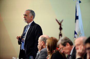 En la imagen, el presidente