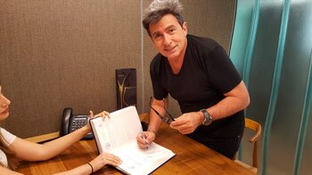 Beto César sella su firma