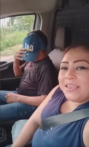 El video viral mostró a