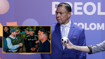 Capturaron al hijo y al hijastro de Iván René Valenciano en megaoperativo contra la delincuencia liderado por Abelardo de la Espriella en Medellín