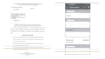 Según la demanda, Jacqueline Martínez