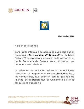 CANAL 22 EL TEMACH