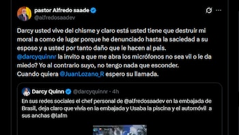 La controversia por el uso indebido del Audi asignado a la embajada agudiza la tensión en el Gobierno nacional - crédito X